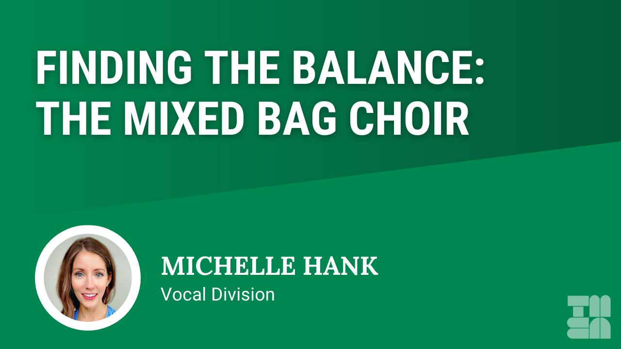 Finding the Balance: The Mixed Bag Choir